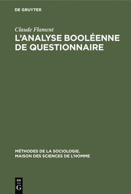 L'analyse boolenne de questionnaire 1