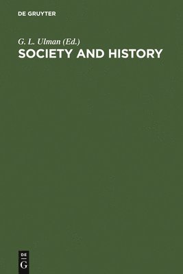 bokomslag Society and History