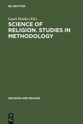 Science of Religion. Studies in Methodology 1