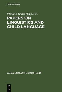 bokomslag Papers on Linguistics and Child Language