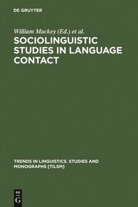 bokomslag Sociolinguistic Studies in Language Contact