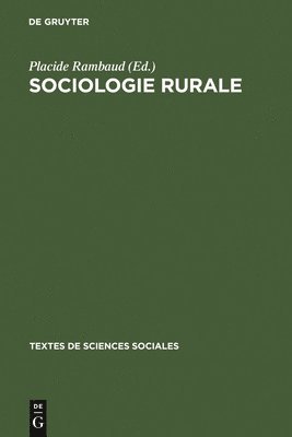 Sociologie rurale 1