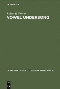 bokomslag Vowel Undersong
