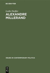 bokomslag Alexandre Millerand