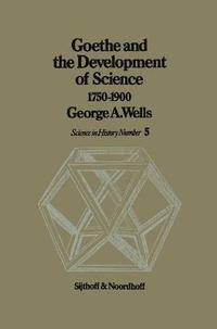 bokomslag Goethe and the Development of Science 1750-1900