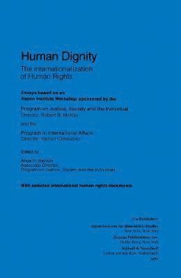 Human Dignity:Internationalization of Human Rights 1