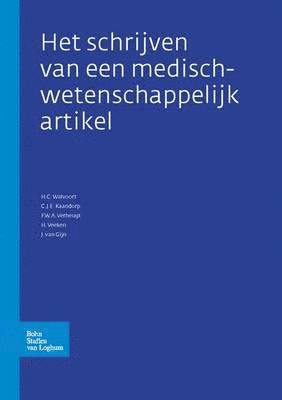 bokomslag Het Schrijven Van Een Medisch-Wetenschappelijk Artikel