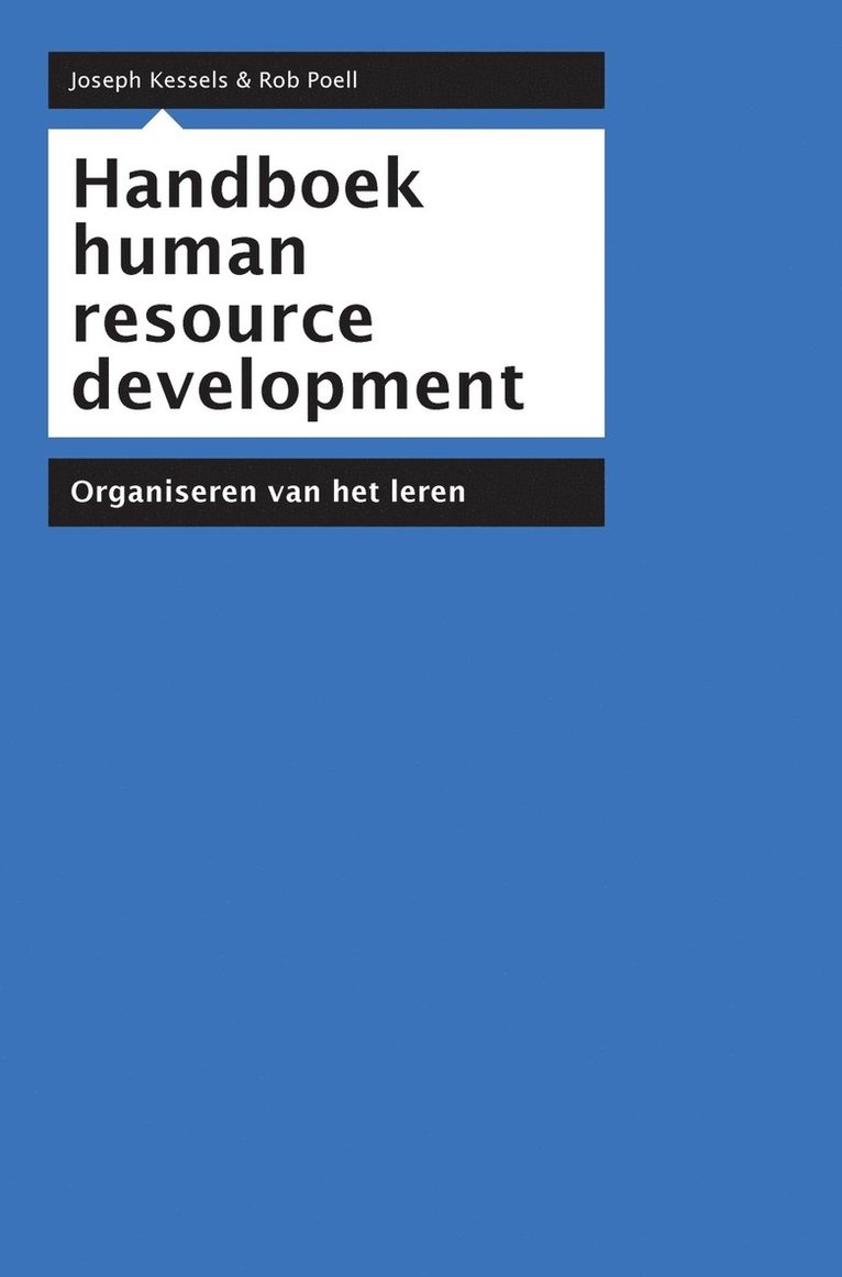 Handboek Human Resource Development 1