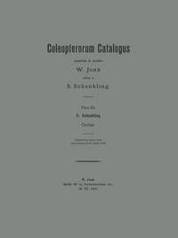 bokomslag Coleopterorum Catalogus