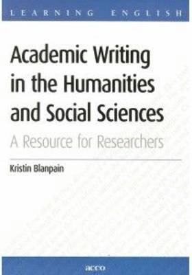 Academic Writing in the Humanities and Social Sciences, Häftad