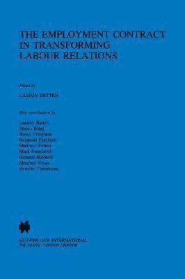 bokomslag Employment Contract in Transforming Labour Relations