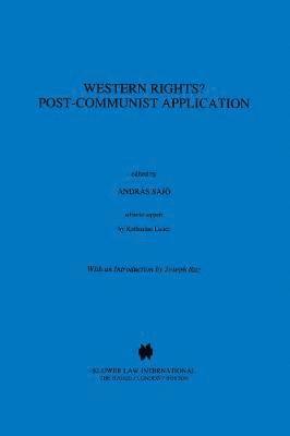 bokomslag Western Rights? Post-Communist Application