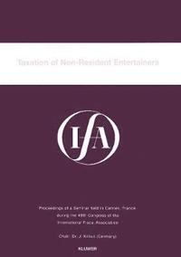 bokomslag IFA: Taxation of Non-Resident Entertainers