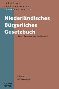 bokomslag Niederlandisches Burgerliches Gesetzbuch Buch 1 Personen- und Familienrecht