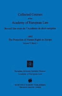 bokomslag Collected Courses of the Academy of European Law 1995 Vol. VI - 2