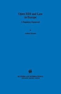 bokomslag Open EDI and Law in Europe
