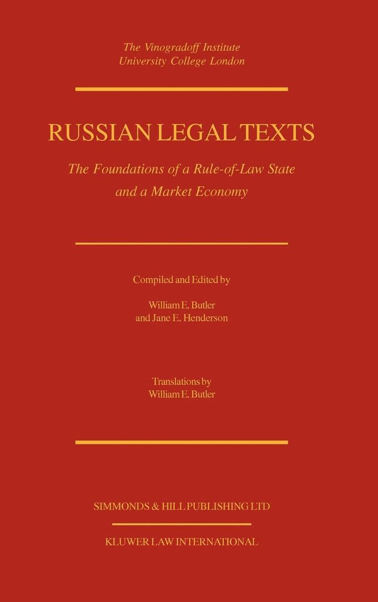Russian Legal Texts