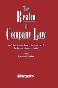 bokomslag The Realm of Company Law