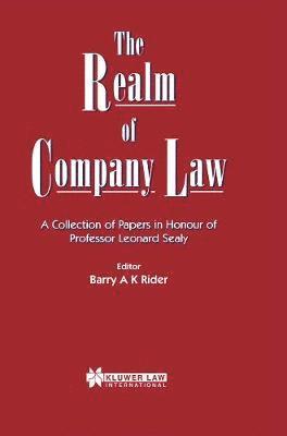 bokomslag The Realm of Company Law