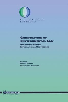 bokomslag Codification of Environmental Law