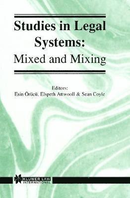 bokomslag Studies in Legal Systems: Mixed and Mixing
