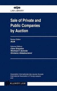 bokomslag Sale Of Private and Public Companies By Auction