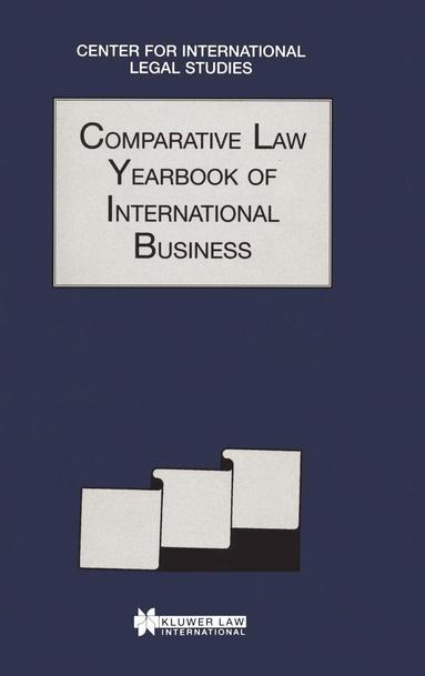bokomslag Comparative Law Yearbook Of International Business 1996