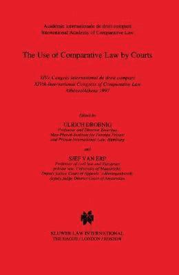 Ulrich Drobnig, Sjef Van Erp, Ulrich N. Drobnig - Use of Comparative Law by Courts, Inbunden