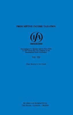 IFA: Presumptive Income Taxation