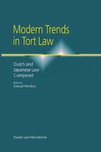 bokomslag Modern Trends in Tort Law