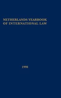 bokomslag Netherlands Yearbook of International Law, Vol XXIX 1998