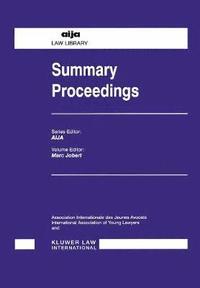 bokomslag Summary Proceedings