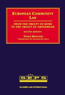 bokomslag European Community Law