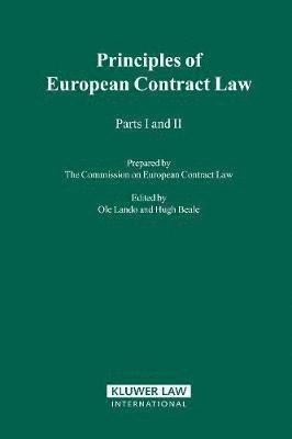Ole Lando - Principles of European Contract Law, Inbunden