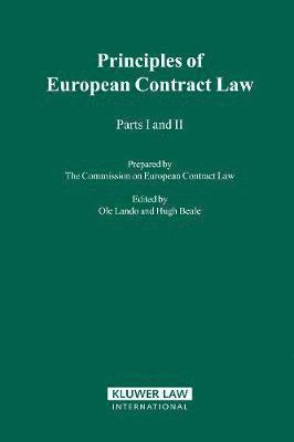 The Principles of European Contract Law 1