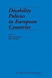 bokomslag Disability Policies in European Countries