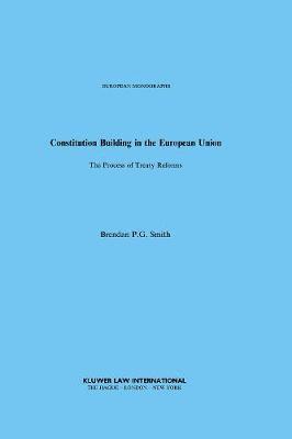 bokomslag Constitution Building in the European Union