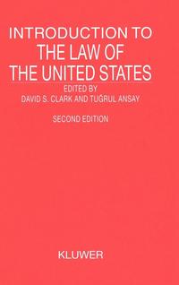 bokomslag Introduction to the Law of the United States