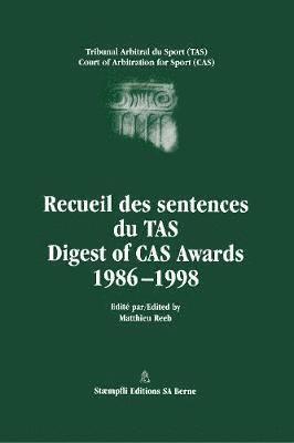 Digest of CAS Awards 1