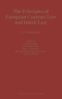 bokomslag The Principles of European Contract Law and Dutch Law