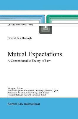 Govert Hartogh - Mutual Expectations, Inbunden