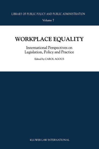 C. Agocs - Workplace Equality, Inbunden