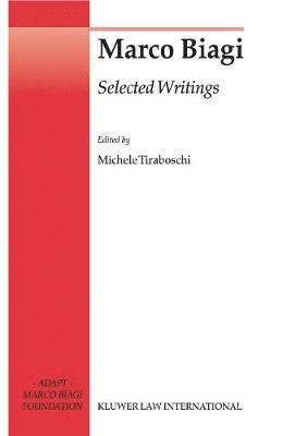 bokomslag Marco Biagi Selected Writings