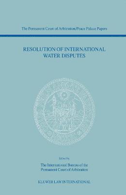 bokomslag Resolution of International Water Disputes