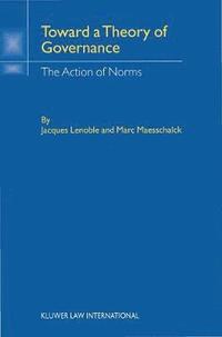 bokomslag Toward Theory of Governance