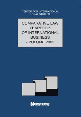 bokomslag The Comparative Law Yearbook of International Business