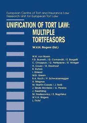 bokomslag Unification of Tort Law