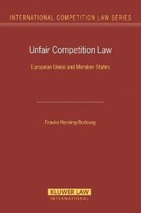 bokomslag Unfair Competition Law