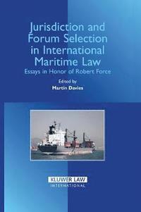 bokomslag Jurisdiction and Forum Selection in International Maritime Law