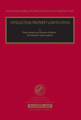 bokomslag Intellectual Property Law in China